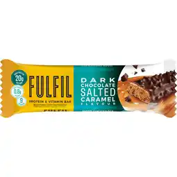 Jumbo Fulfil Dark Chocolate Salted Caramel 55 g aanbieding