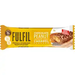 Jumbo FULFIL Peanut & Caramel Proteïnebar 55 gr aanbieding