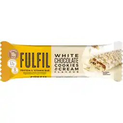 Jumbo Fulfil Proteïnebar White Chocolate Cookies & Cream 55g aanbieding
