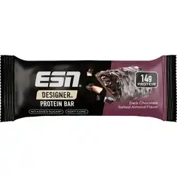 Jumbo ESN Designer Protein Bar / Dark Chocolate Salted Almond 45g aanbieding