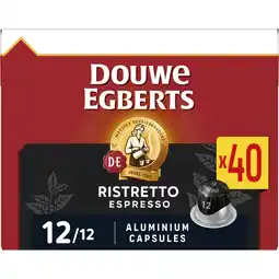 Jumbo Douwe Egberts Espresso 12 Ristretto 40 capsules aanbieding