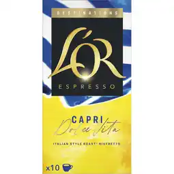Jumbo L'OR Caps Capri 10 stuks aanbieding