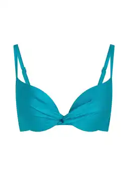Hunkemoller Hunkemöller Bikinitop Aqua Groen aanbieding