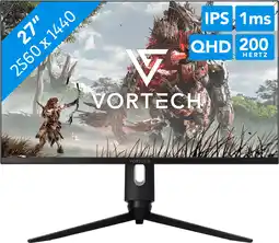 Coolblue Vortech Pro 27 inch Quad HD aanbieding