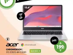 Expert acer chromebook 315 (cb315-4h-c3sw) aanbieding