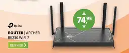 Expert tp-link router | archer be230 wifi 7 aanbieding