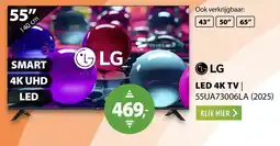 Expert LG LED 4K TV 55UA73006LA aanbieding