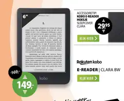 Expert Rakuten kobo E-READER CLARA BW aanbieding