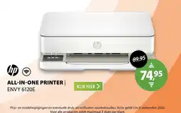 Expert hp all-in-one printer envy 6120e aanbieding