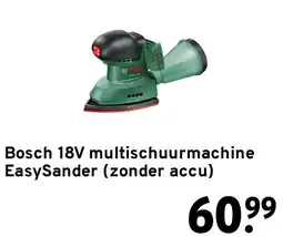GAMMA Bosch 18V multischuurnmachine EasySander aanbieding