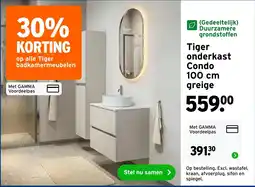 GAMMA Tiger onderkast Condo greige aanbieding