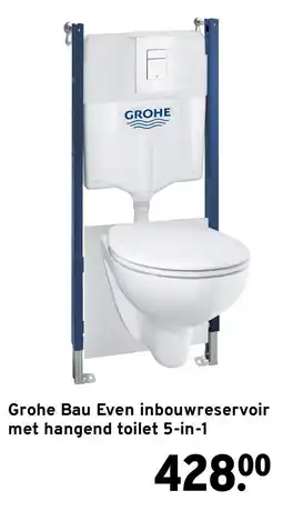 GAMMA Grohe Bau Even aanbieding