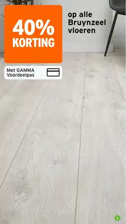 GAMMA Bruynzeel vloeren aanbieding