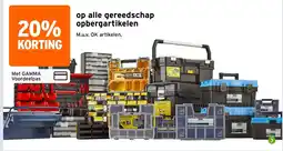 GAMMA Stanley gereedschap opbergartikelen aanbieding