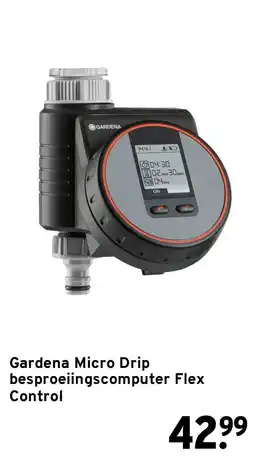 GAMMA Gardena Micro Drip besproeingscomputer Flex Control aanbieding