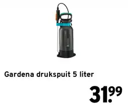 GAMMA Gardena drukspuit 5 liter aanbieding
