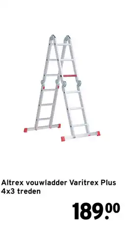 GAMMA Altrex vouwladder Varitrex Plus aanbieding