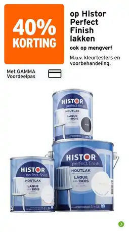 GAMMA Histor perfect finish lakken aanbieding