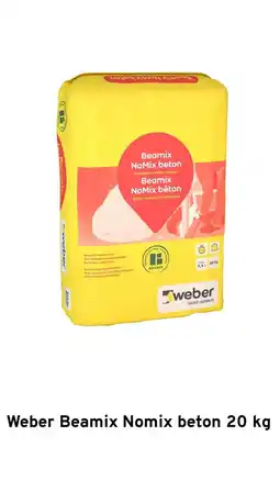GAMMA Weber Beamix Nomix beton aanbieding