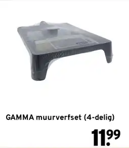 GAMMA GAMMA muurverfset aanbieding