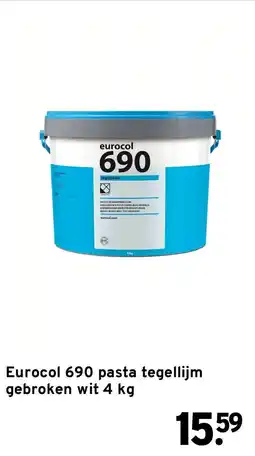 GAMMA Eurocol 690 pasta tegellijm aanbieding