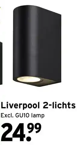 GAMMA Liverpool 2-lichts aanbieding