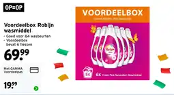 GAMMA Robijn wasmiddel aanbieding