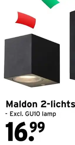 GAMMA Maldon 2-lichts aanbieding