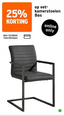 GAMMA Kamerstoelen bas aanbieding