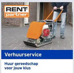 GAMMA Rentpartner verhuurservice aanbieding