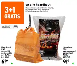 GAMMA Fancy Flames ovengedroogd berkenhout aanbieding