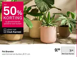 Karwei Pot Brandon aanbieding