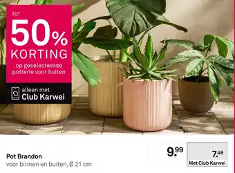 Karwei Pot Brandon aanbieding