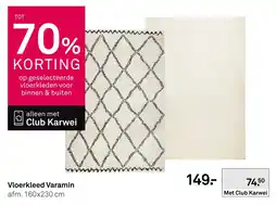 Karwei Vloerkleed Varamin aanbieding