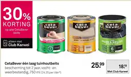Karwei CetaBever één laag tuinhoutbeits aanbieding