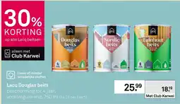 Karwei Lacq Douglas beits aanbieding