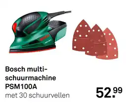 Karwei Bosch multi-schuurmachine PSM100A aanbieding