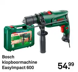 Karwei Bosch klopboormachine EasyImpact 600 aanbieding