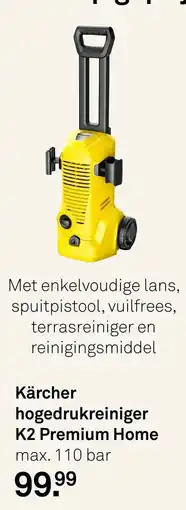 Karwei Kärcher hogedrukreiniger K2 Premium Home aanbieding