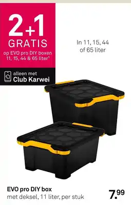 Karwei EVO pro DIY box aanbieding