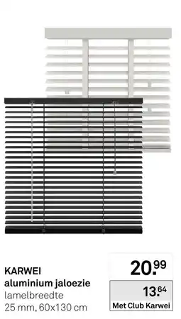 Karwei KARWEI aluminium jaloezie aanbieding