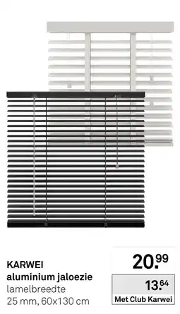 Karwei KARWEI aluminium jaloezie aanbieding
