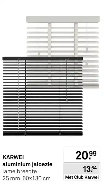 Karwei KARWEI aluminium jaloezie aanbieding