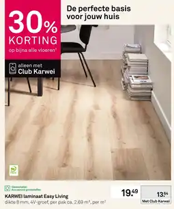 Karwei Karwei laminaat Easy Living aanbieding