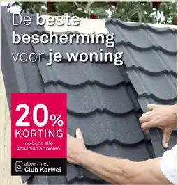 Karwei Aquaplan aanbieding