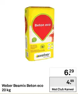 Karwei Weber Beamix Beton eco aanbieding