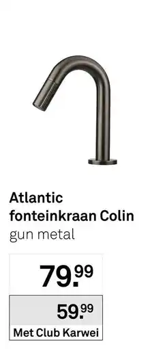 Karwei Atlantic fonteinkraan colin gun metal aanbieding