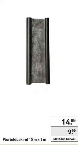 Karwei Worteldoek rol 10 m x 1 m aanbieding