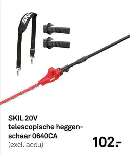 Karwei SKIL 20V telescopische heggen-schaar 0640CA aanbieding