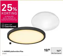 Karwei KARWEI plafonnière Pisa aanbieding